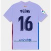 Camiseta de fútbol FC Barcelona Pedri 16 Segunda Equipación 2021/22 - Hombre